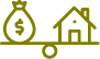 Affordability icon representing cost-effective building solutions